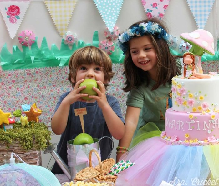Fruta en las fiestas de cumpleaños de los niños