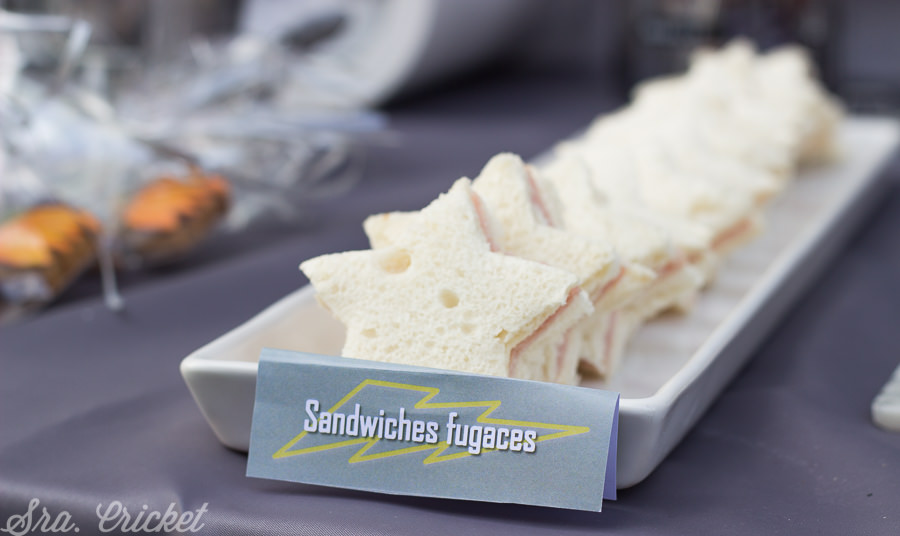 sandwiches forma estrella