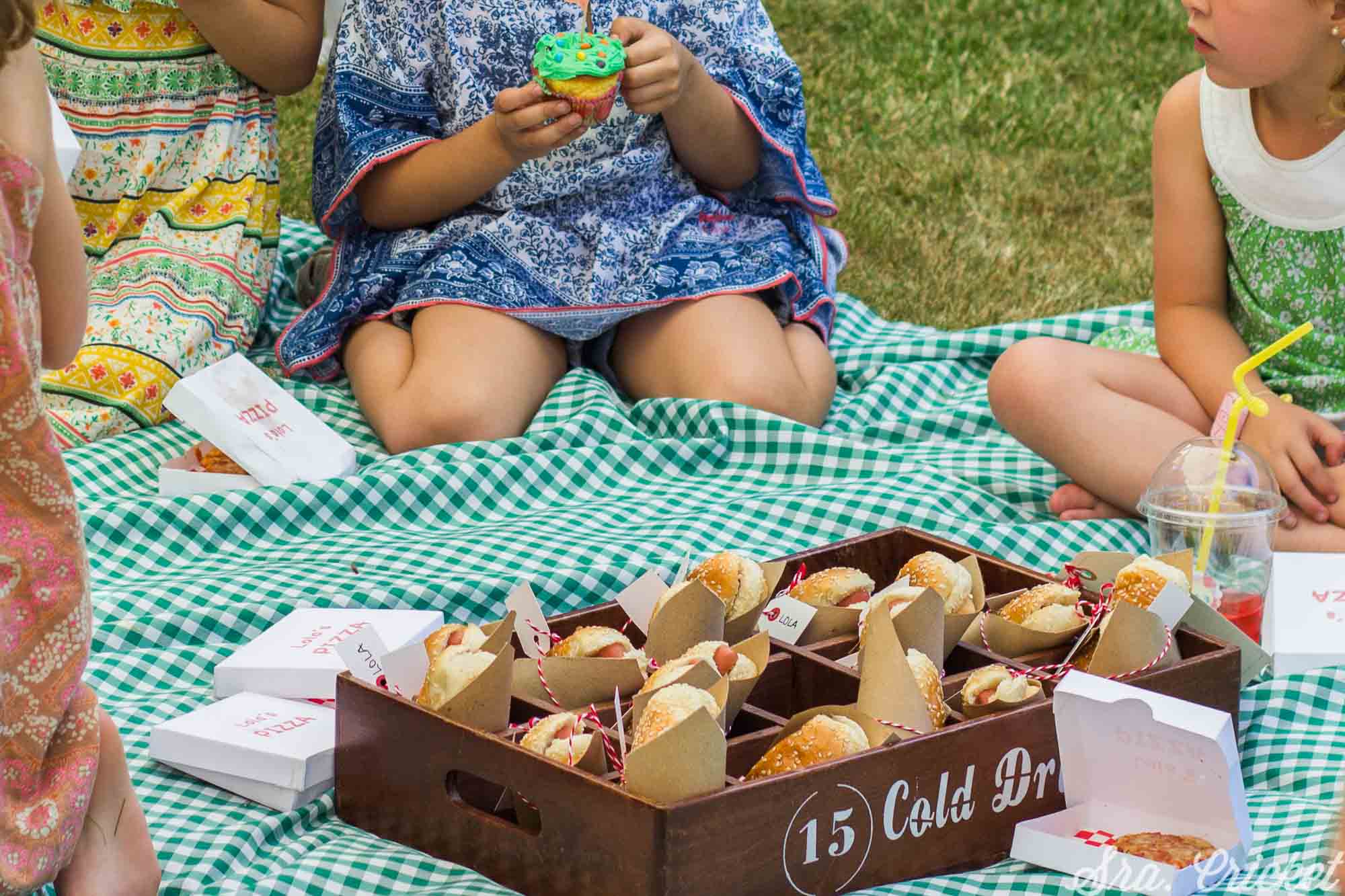 fiesta picnic verano niños