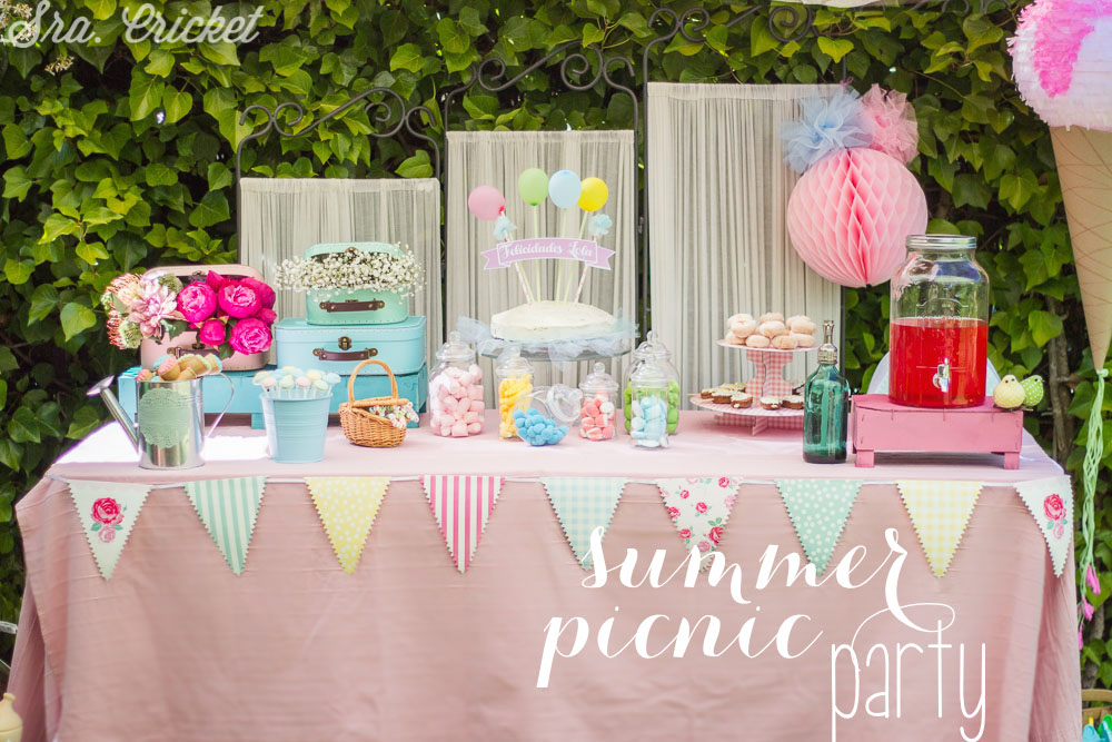 summer picnic party fiesta