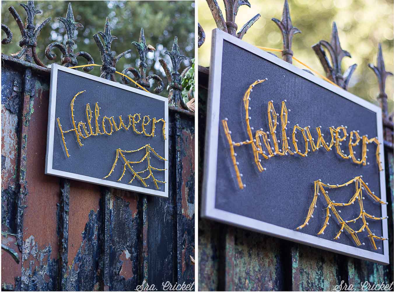 cartel hilorama halloween string art