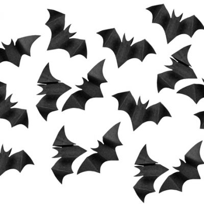 confeti murcielagos halloween
