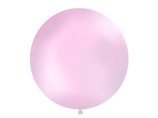 globo gigante rosa pastel