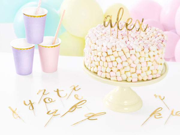 letras para personalizar tartas