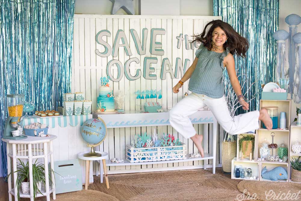 save the ocean party fiesta infantil