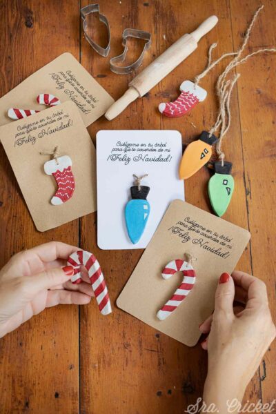 ideas tarjetas navidad hechas a mano